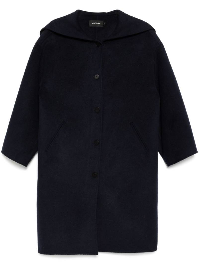 tout a coup layered trech coat - Blue von tout a coup