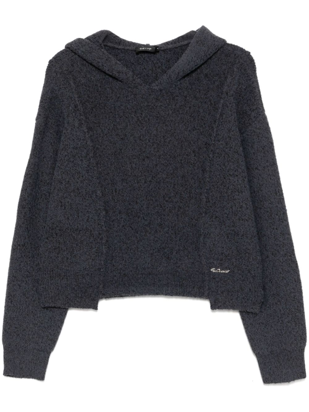 tout a coup logo-plaque jumper - Grey von tout a coup