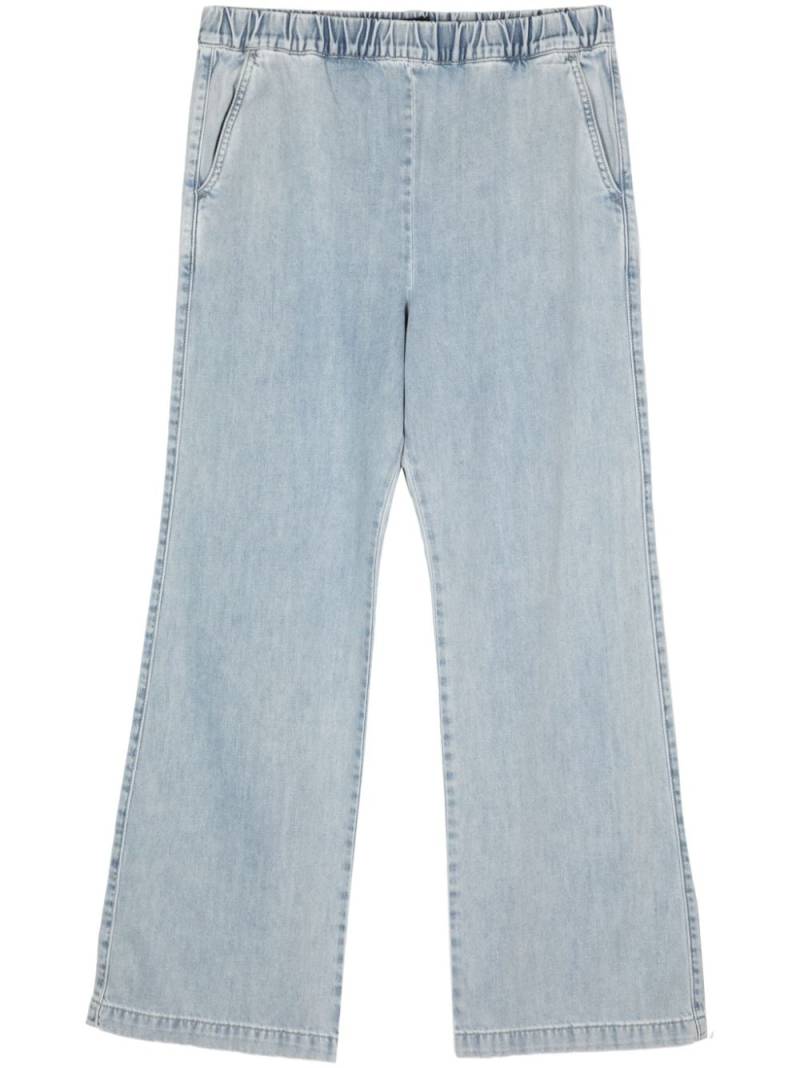 tout a coup straight-leg elasticated-waist jeans - Blue von tout a coup