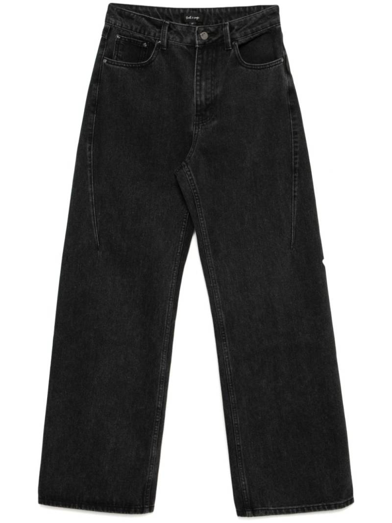 tout a coup straight-leg jeans - Black von tout a coup