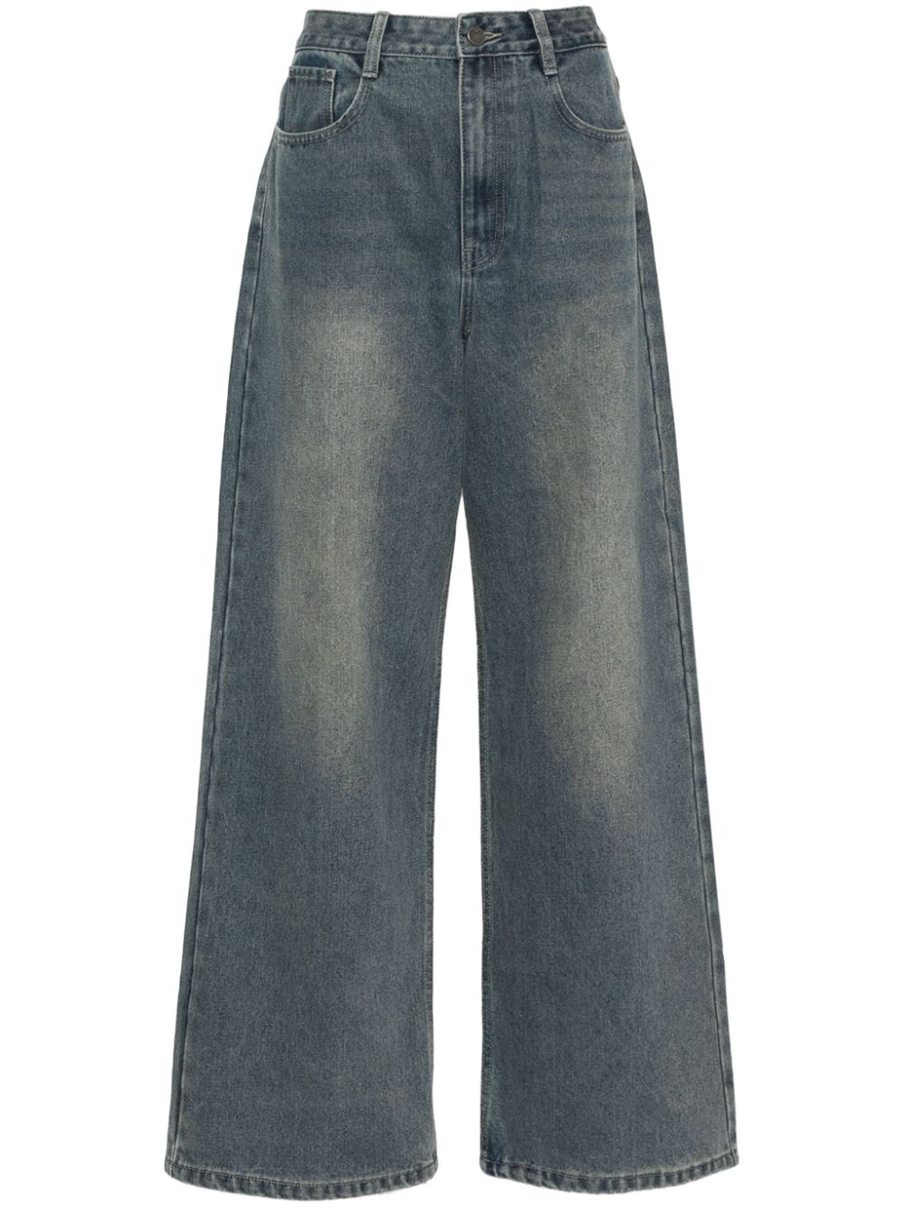 tout a coup straight leg jeans - Blue von tout a coup