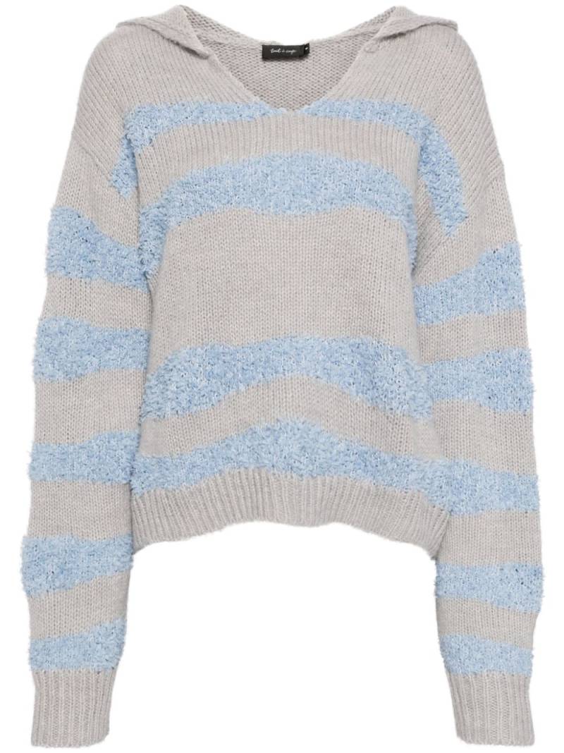 tout a coup stripe jumper - Blue von tout a coup