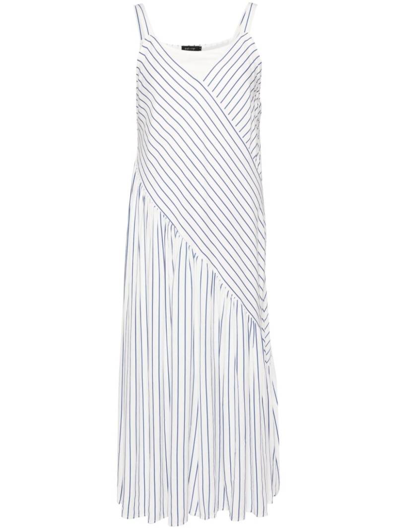 tout a coup striped poplin jumpsuit - Blue von tout a coup