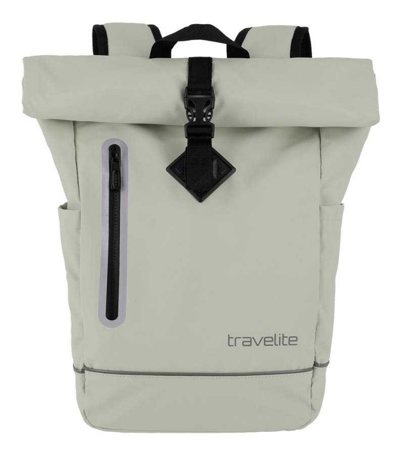 travelite Freizeitrucksack »BASICS Roll-Up Rucksack Plane«, Wanderrucksack Reiserucksack Streetpack Arbeitsrucksack von travelite