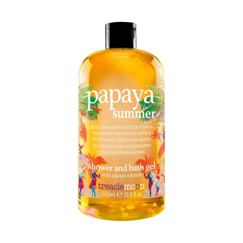 Duschcreme Papaya Summer Damen  500 ml von treaclemoon