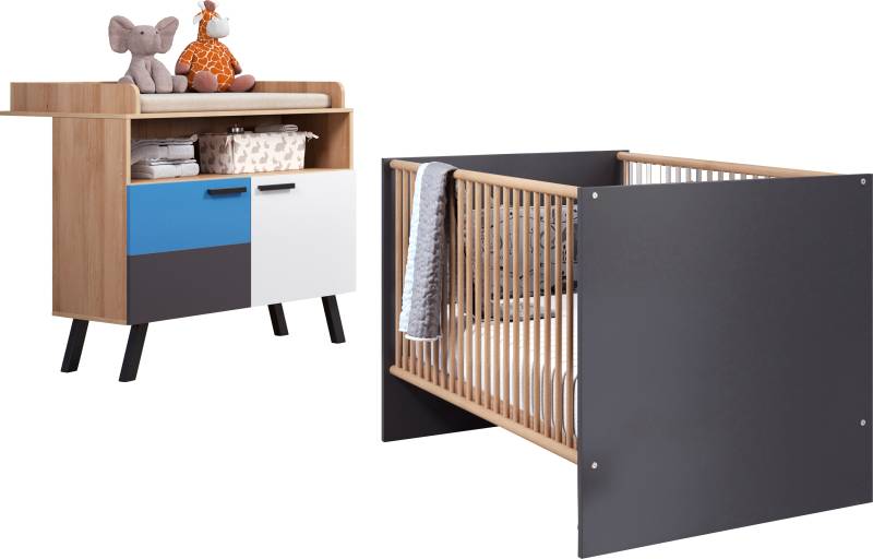 trendteam Babymöbel-Set »Mats«, (2 tlg.), neutrales Design von trendteam