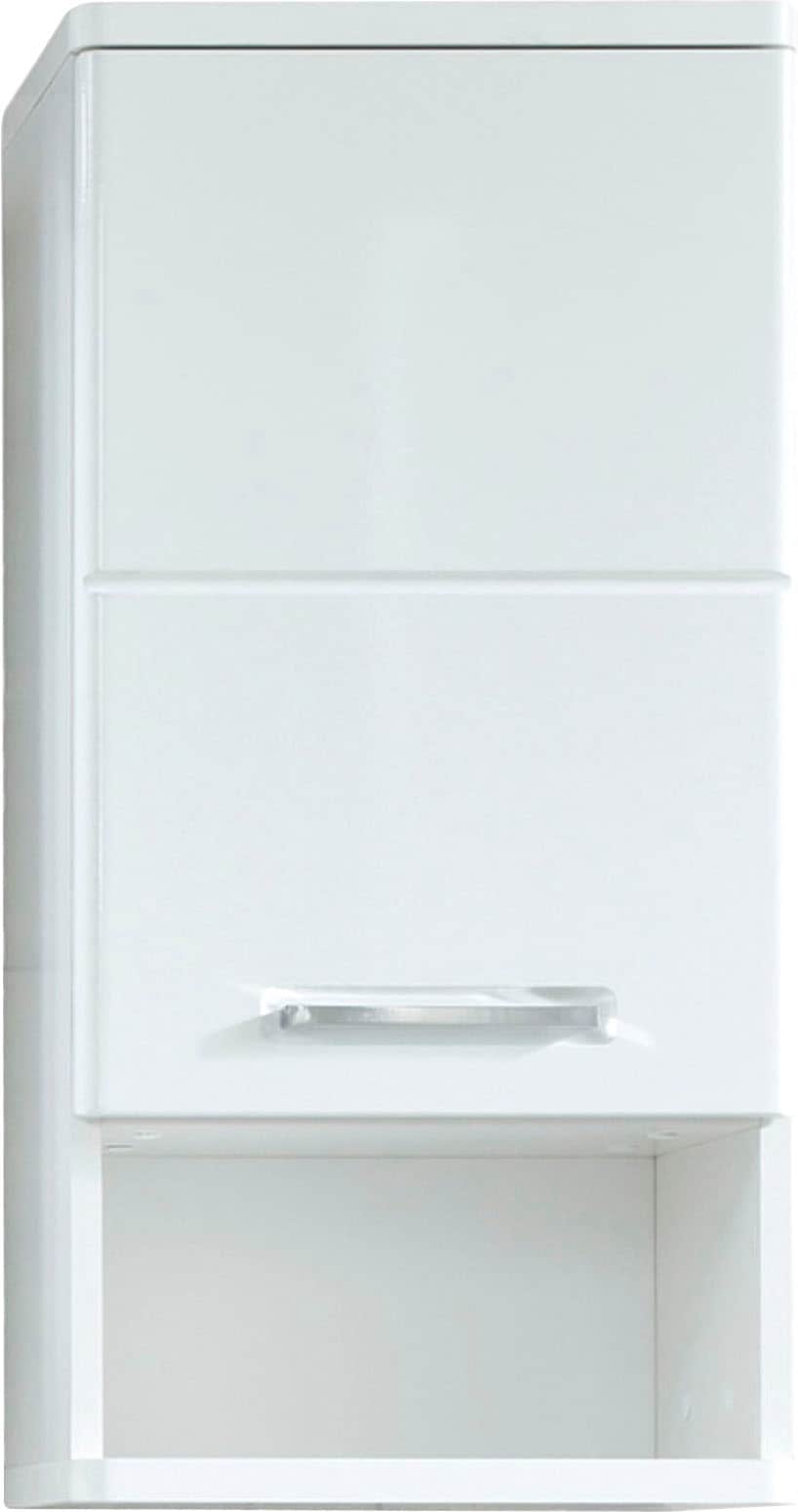 welltime Hängeschrank »Mora«, Badschrank in Weiss Hochglanz mit Ablagefach - Masse (B/T/H) 37/28/76 cm welltime Hängeschrank »Mora«, Badschrank in Weiss Hochglanz mit Ablagefach - Masse (B/T/H) 37/28/76 cm von welltime