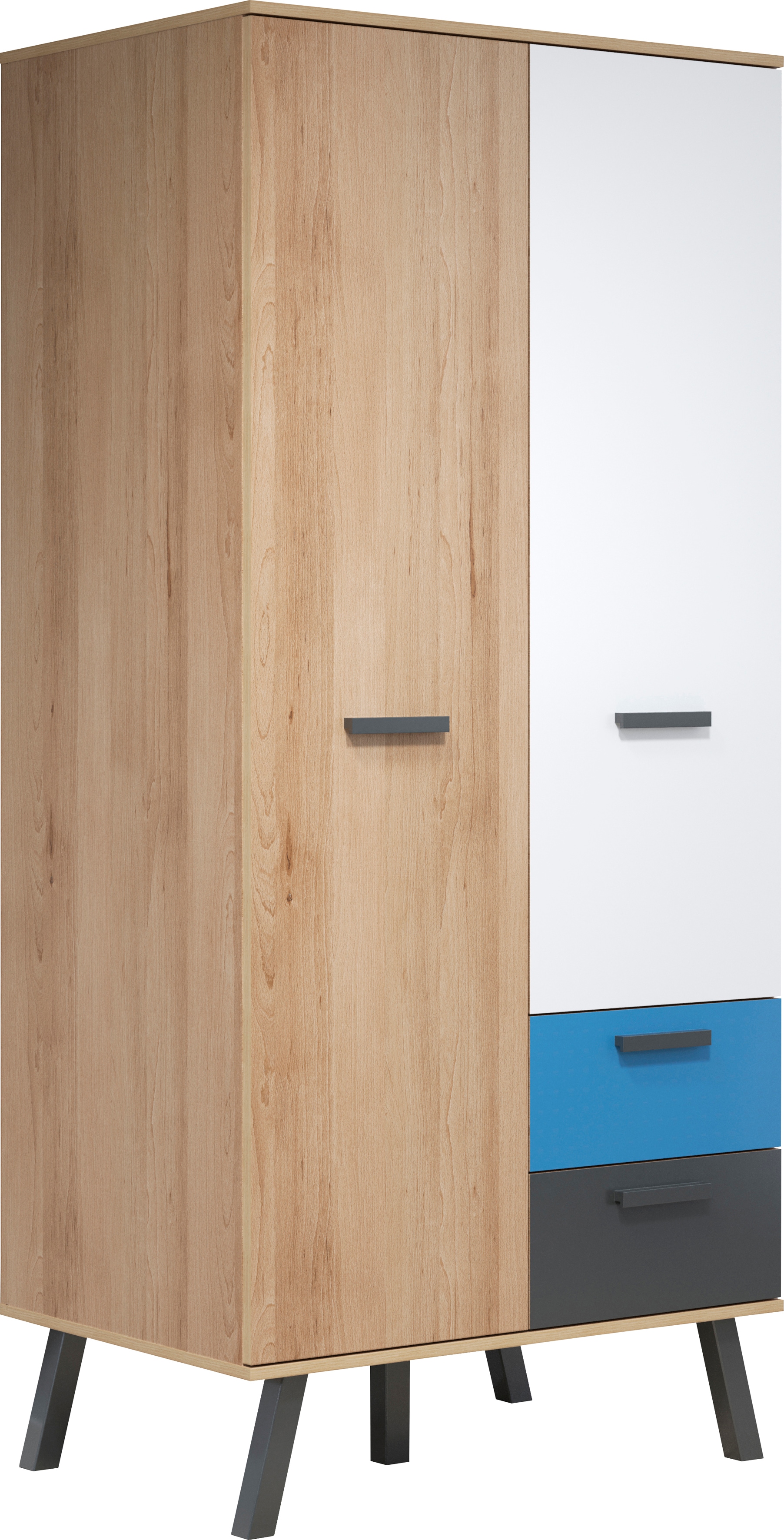 trendteam Kleiderschrank »Mats«, Front teilweise wechselbar - Rosa oder Blau trendteam Kleiderschrank »Mats«, Front teilweise wechselbar - Rosa oder Blau von trendteam