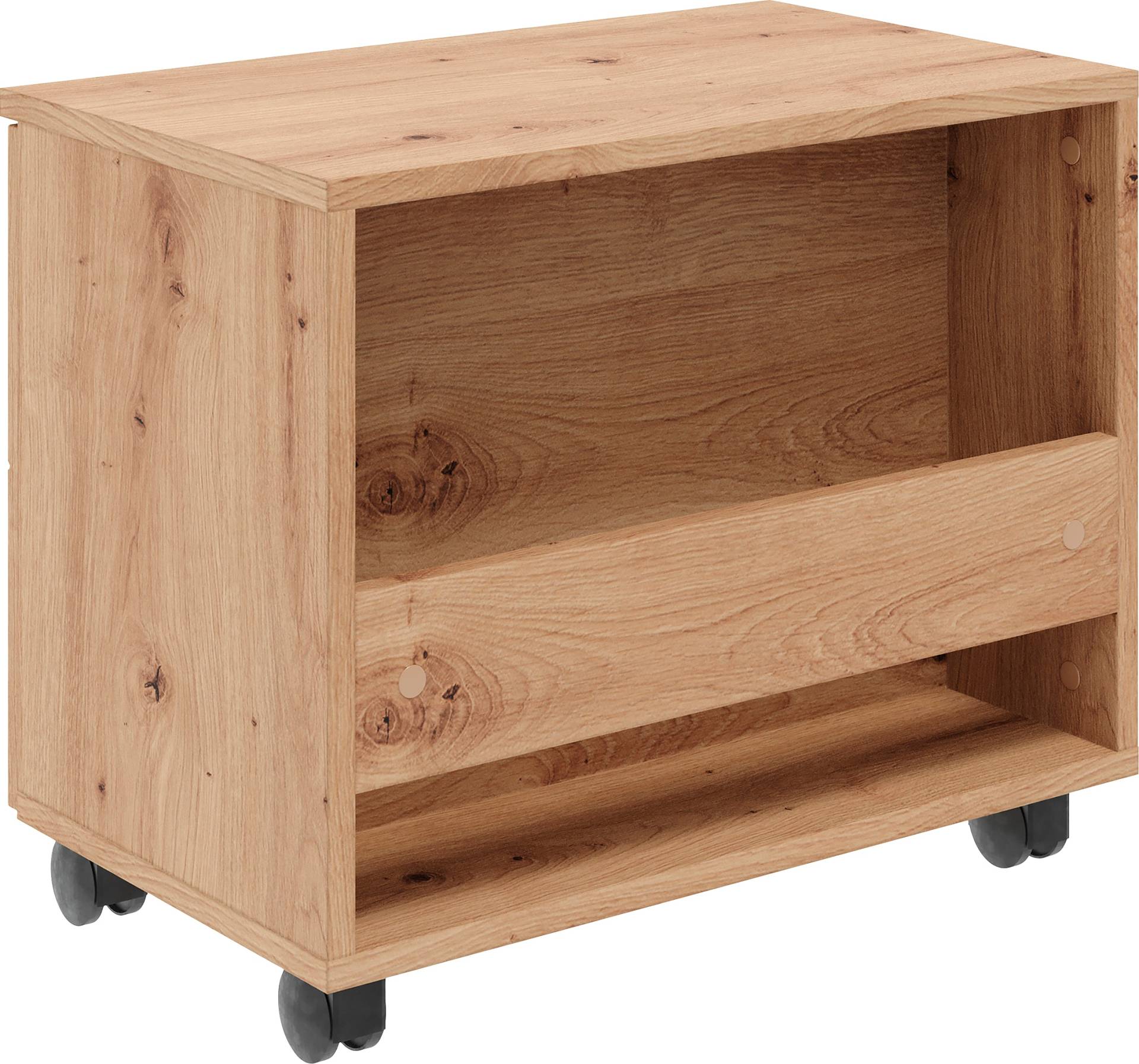 welltime Rollcontainer »Gossau«, Bad-Rollcontainer in Echtholzoptik mit 2 Fächern - (B/T/H) 55/34/47 cm welltime Rollcontainer »Gossau«, Bad-Rollcontainer in Echtholzoptik mit 2 Fächern - (B/T/H) 55/34/47 cm von welltime