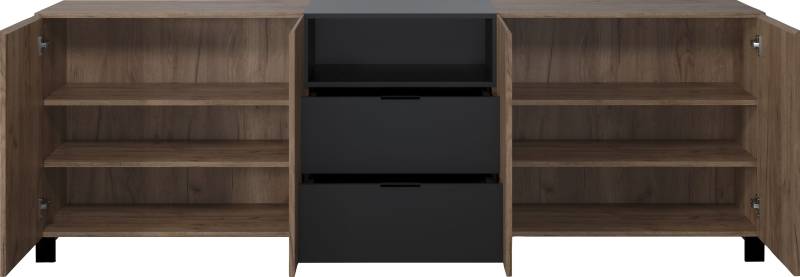 INOSIGN Sideboard »Kriens«, Anrichte mit 7 Fächern und 2 Schubladen, B/H 227/ 78 cm von INOSIGN