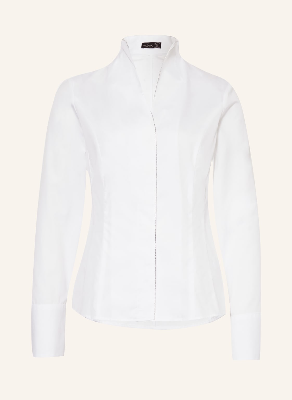 Van Laack Bluse Vl-Alice-Nospb Mit Schmucksteinen weiss Van Laack Bluse Vl-Alice-Nospb Mit Schmucksteinen weiss von van Laack