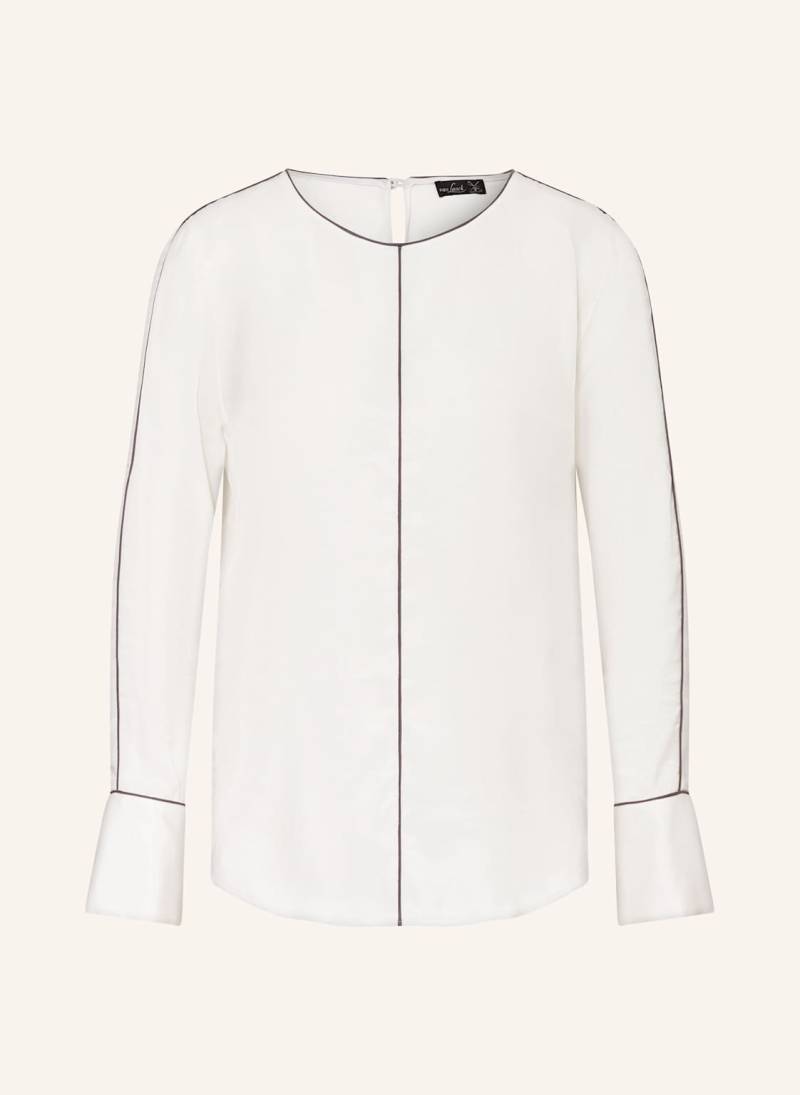 Van Laack Blusenshirt Felize Aus Satin weiss von van Laack