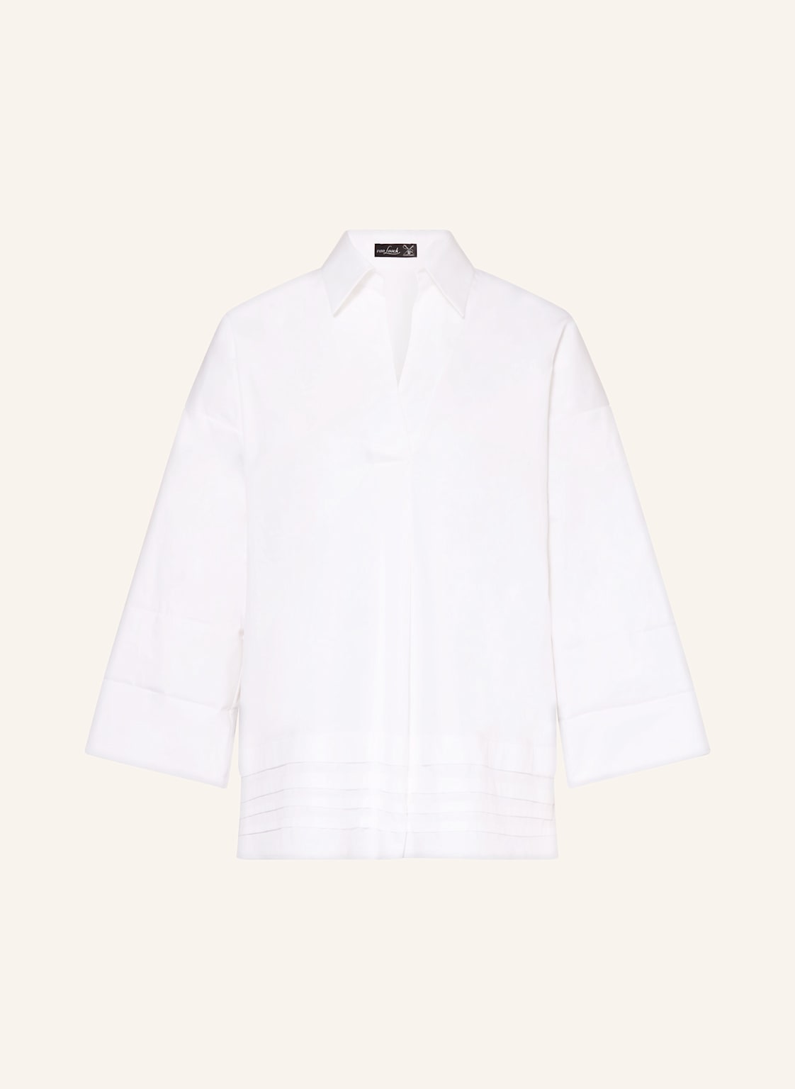 Van Laack Blusenshirt Vl-Duscia-Sv Mit 3/4-Arm weiss Van Laack Blusenshirt Vl-Duscia-Sv Mit 3/4-Arm weiss von van Laack