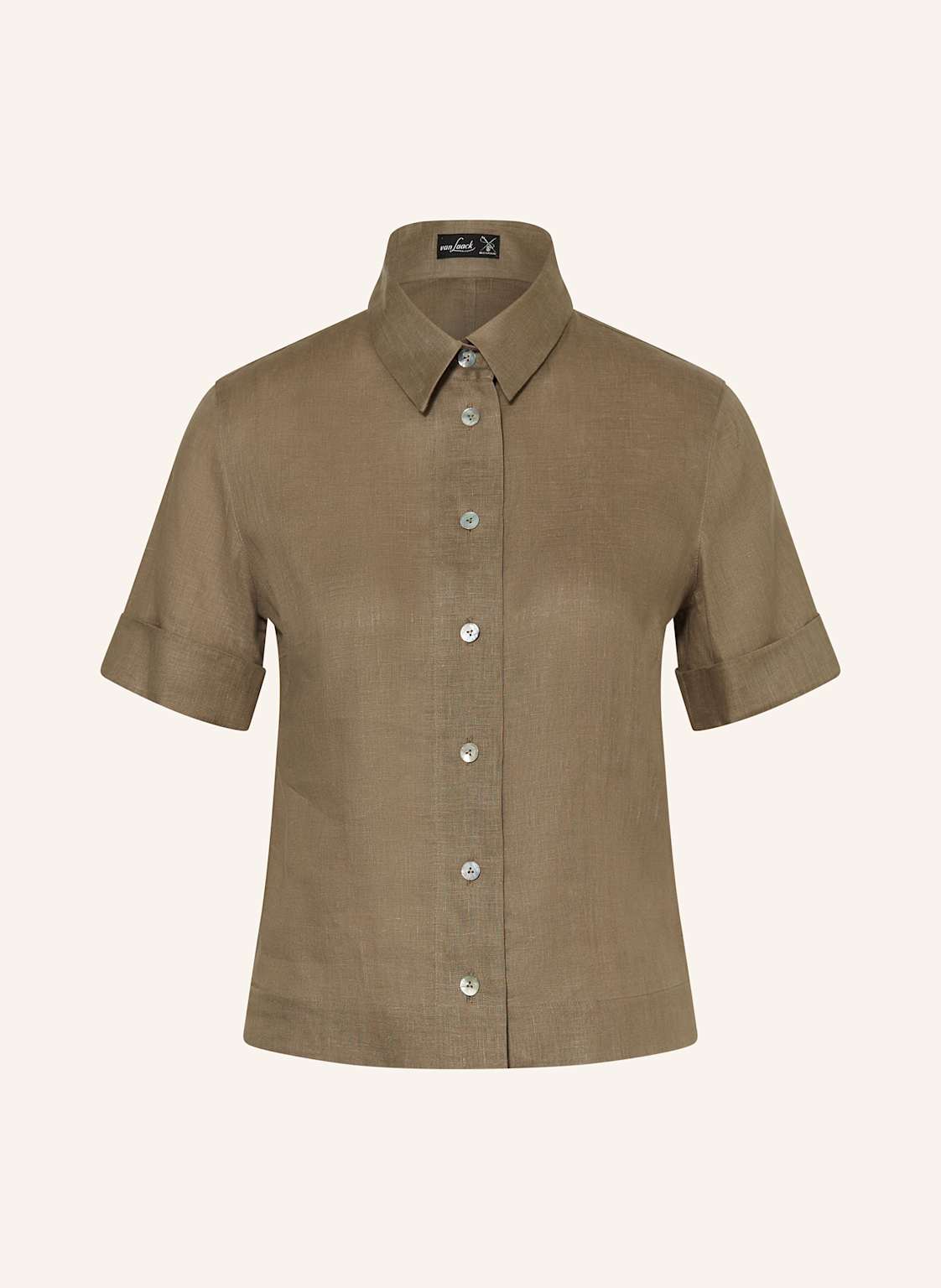 Van Laack Hemdbluse Vl-Amis-Kn Aus Leinen beige Van Laack Hemdbluse Vl-Amis-Kn Aus Leinen beige von van Laack