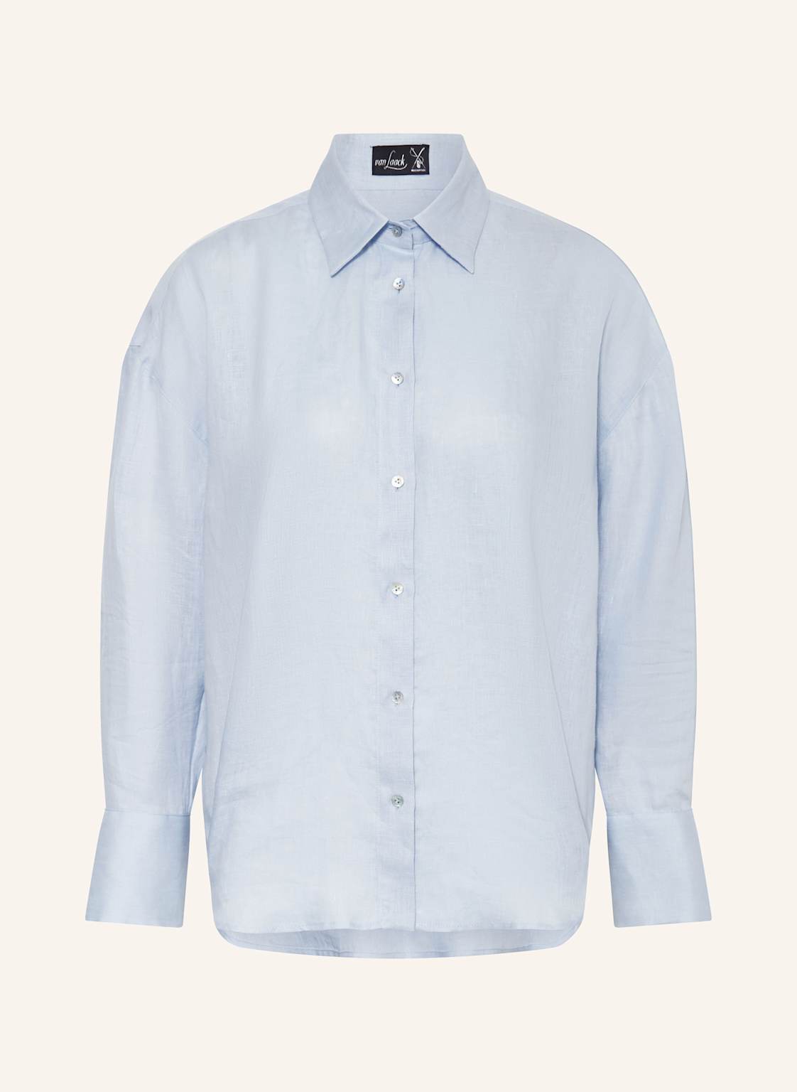 Van Laack Hemdbluse Vl-Besna-Svkn Aus Leinen blau Van Laack Hemdbluse Vl-Besna-Svkn Aus Leinen blau von van Laack