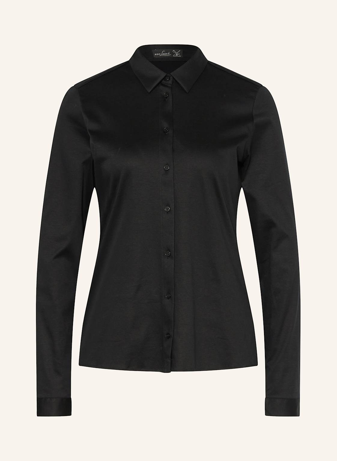 Van Laack Hemdbluse Vl-Malis-Sv Aus Jersey schwarz Van Laack Hemdbluse Vl-Malis-Sv Aus Jersey schwarz von van Laack