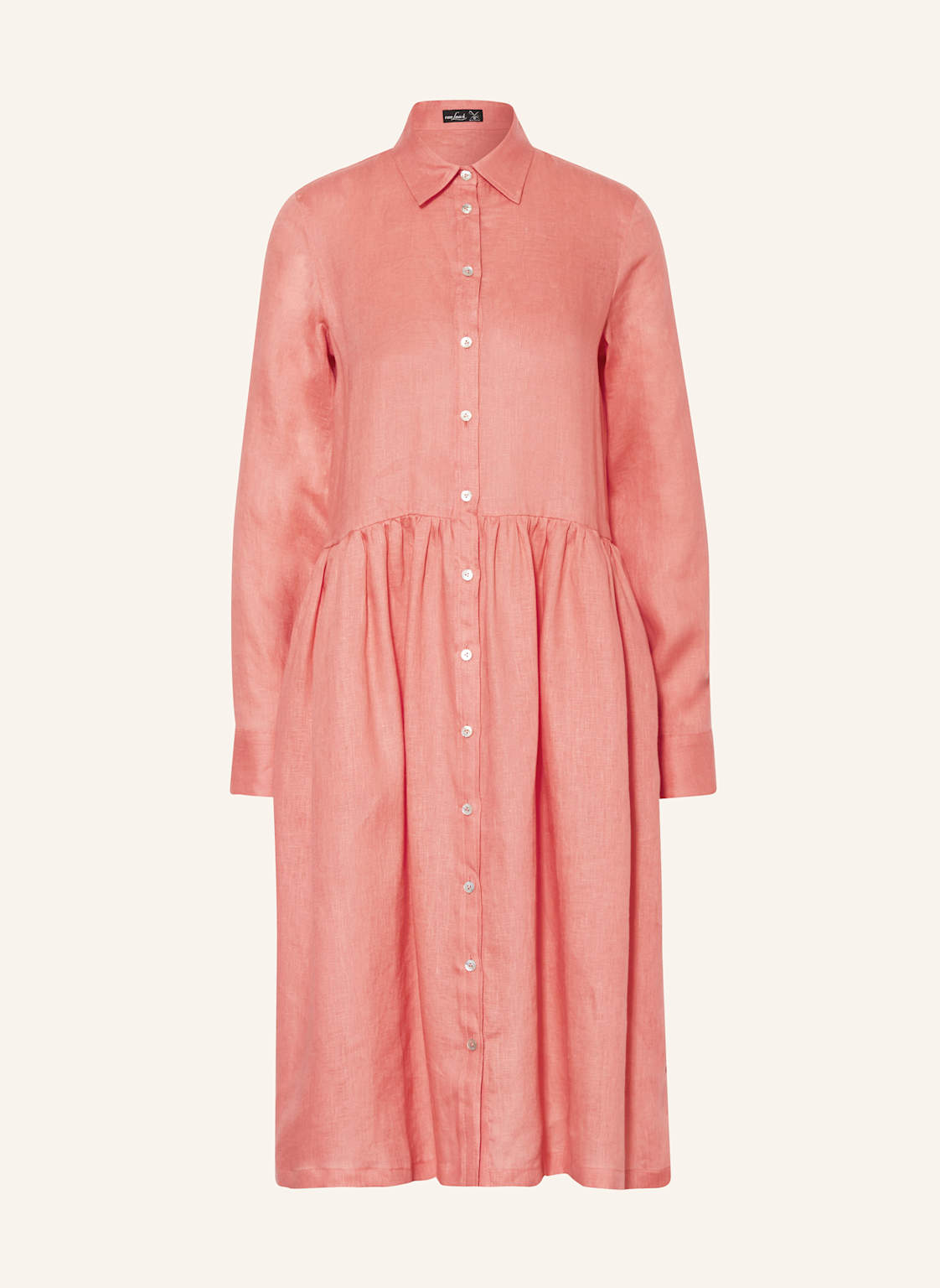 Van Laack Hemdblusenkleid Vl-Kaidi-Svkn Aus Leinen orange Van Laack Hemdblusenkleid Vl-Kaidi-Svkn Aus Leinen orange von van Laack