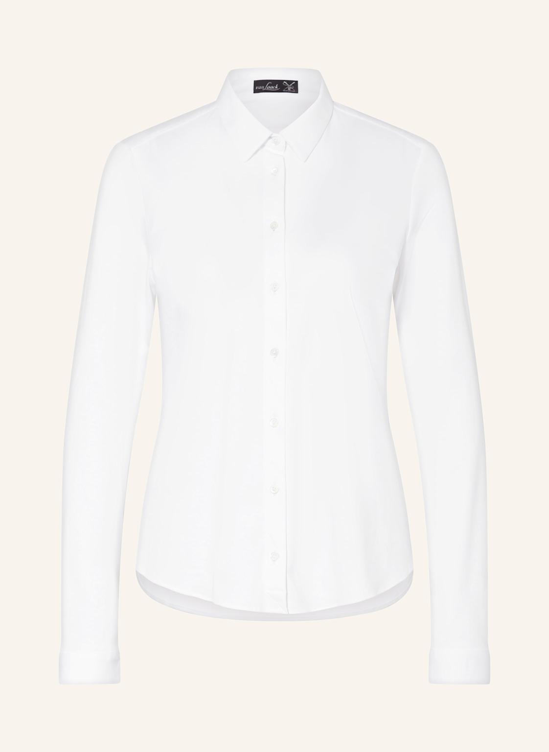 Van Laack Hemdbluse Vl-Malis-Sv Aus Jersey weiss Van Laack Hemdbluse Vl-Malis-Sv Aus Jersey weiss von van Laack