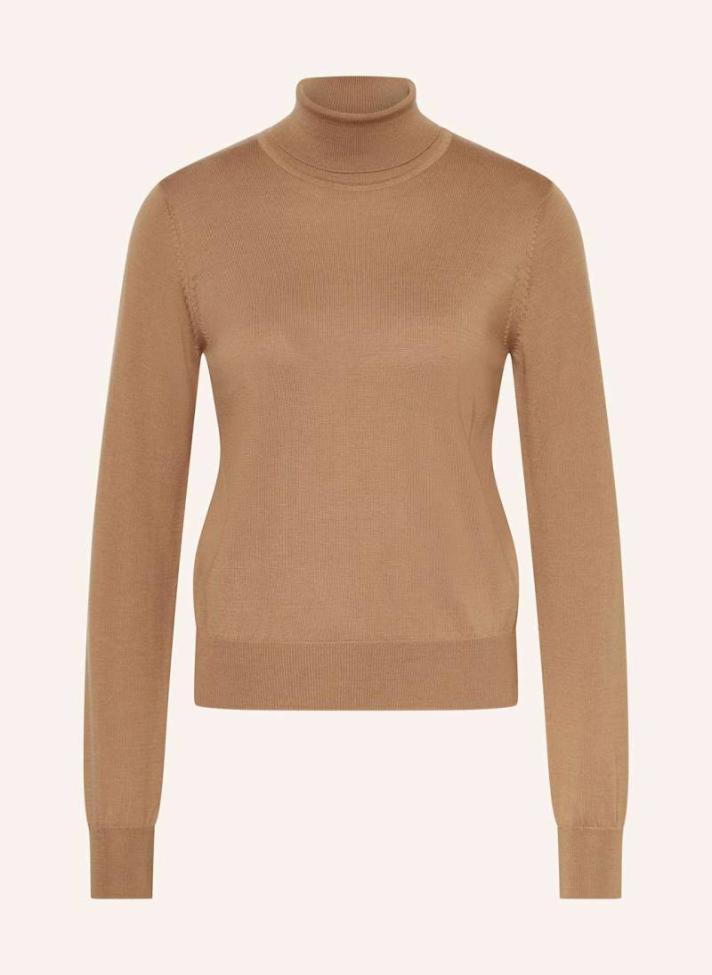 Van Laack Rollkragenpullover Sathe beige von van Laack