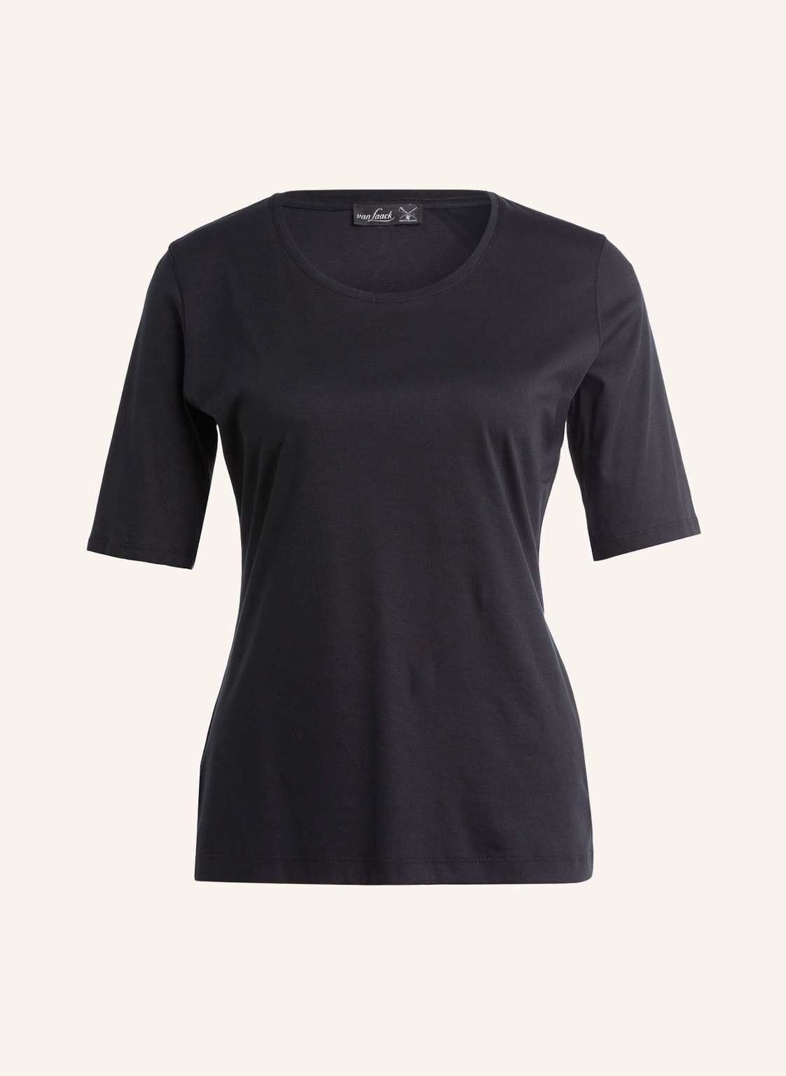 Van Laack T-Shirt Mai-F schwarz von van Laack