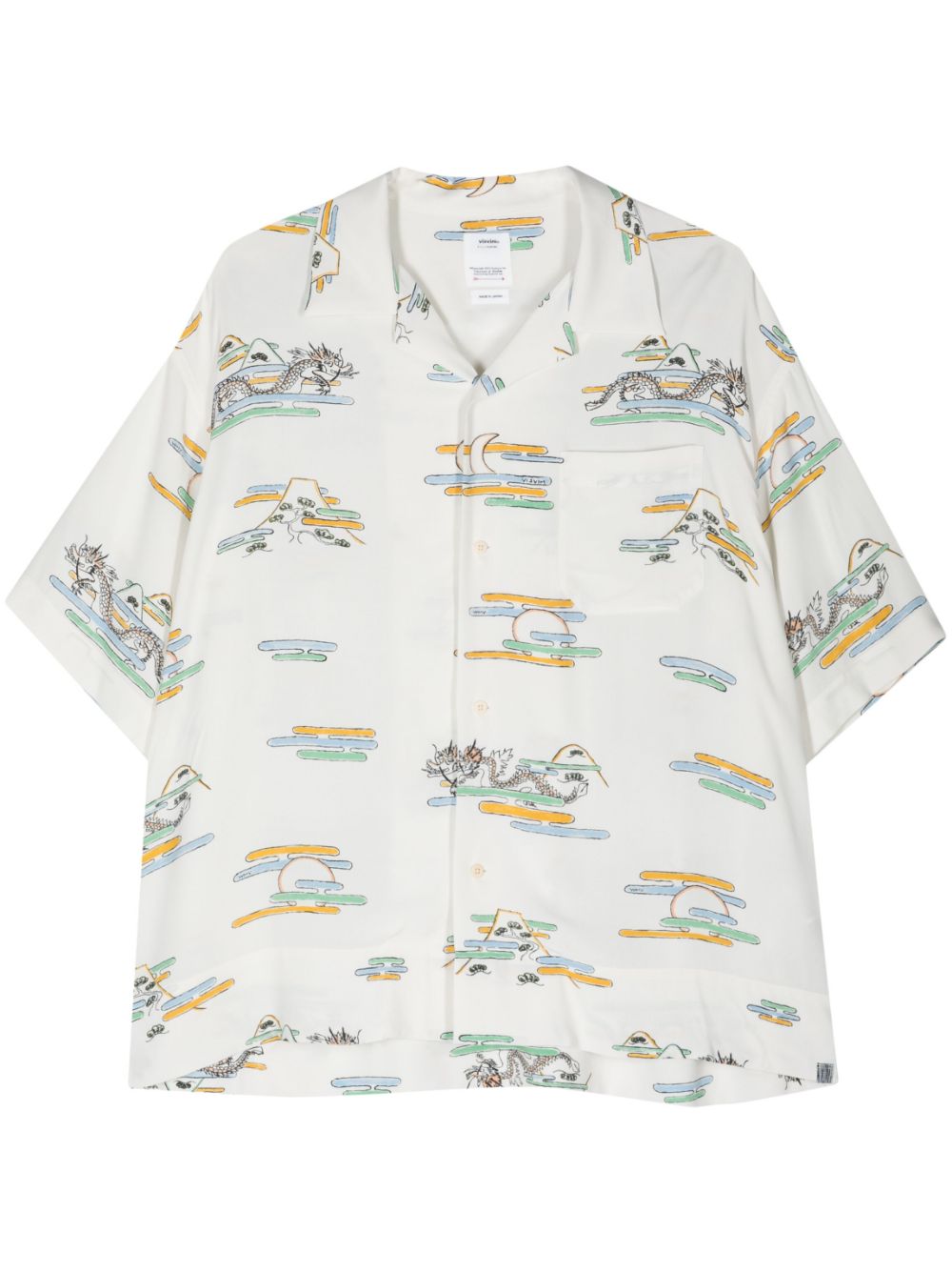 visvim Copa camp-collar shirt - White von visvim