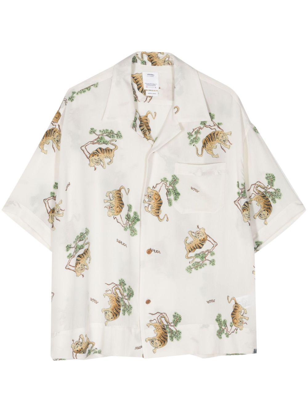 visvim Copa silk shirt - White von visvim