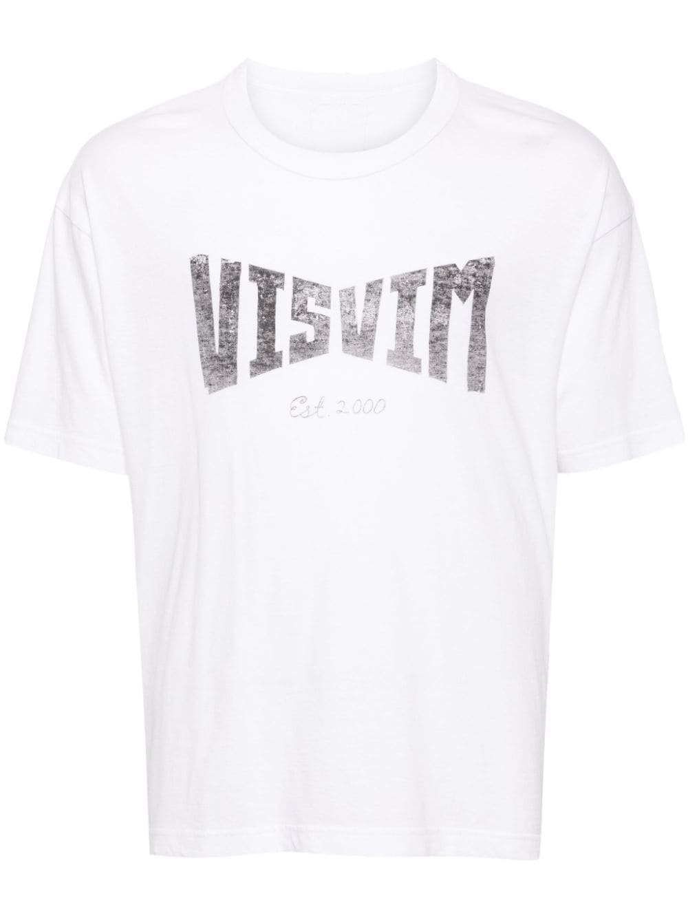 visvim logo-print T-shirt - White von visvim