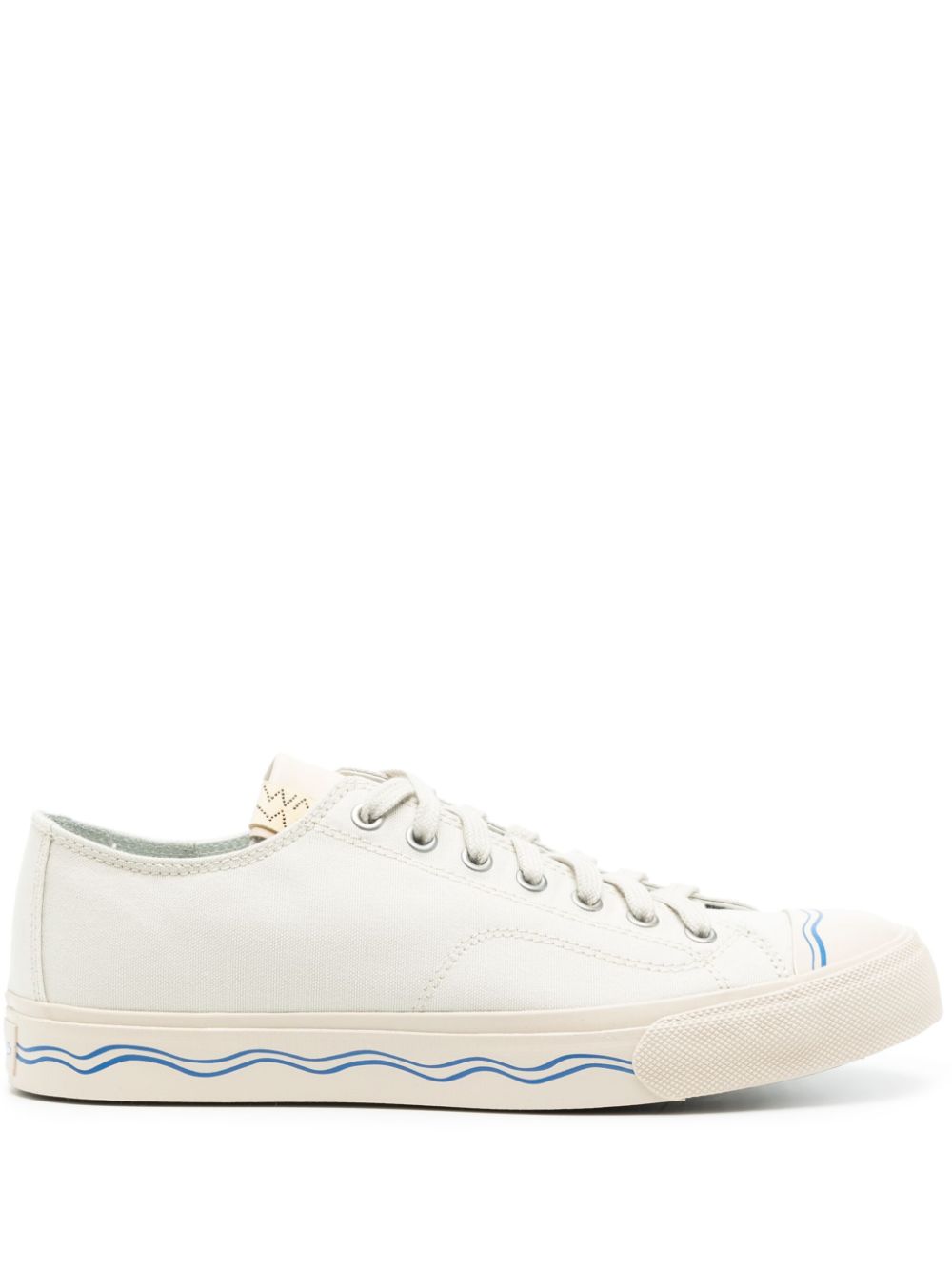 visvim wave-print sneakers - White von visvim