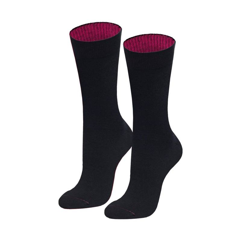 Socken Damen Black 35-38 von von Jungfeld