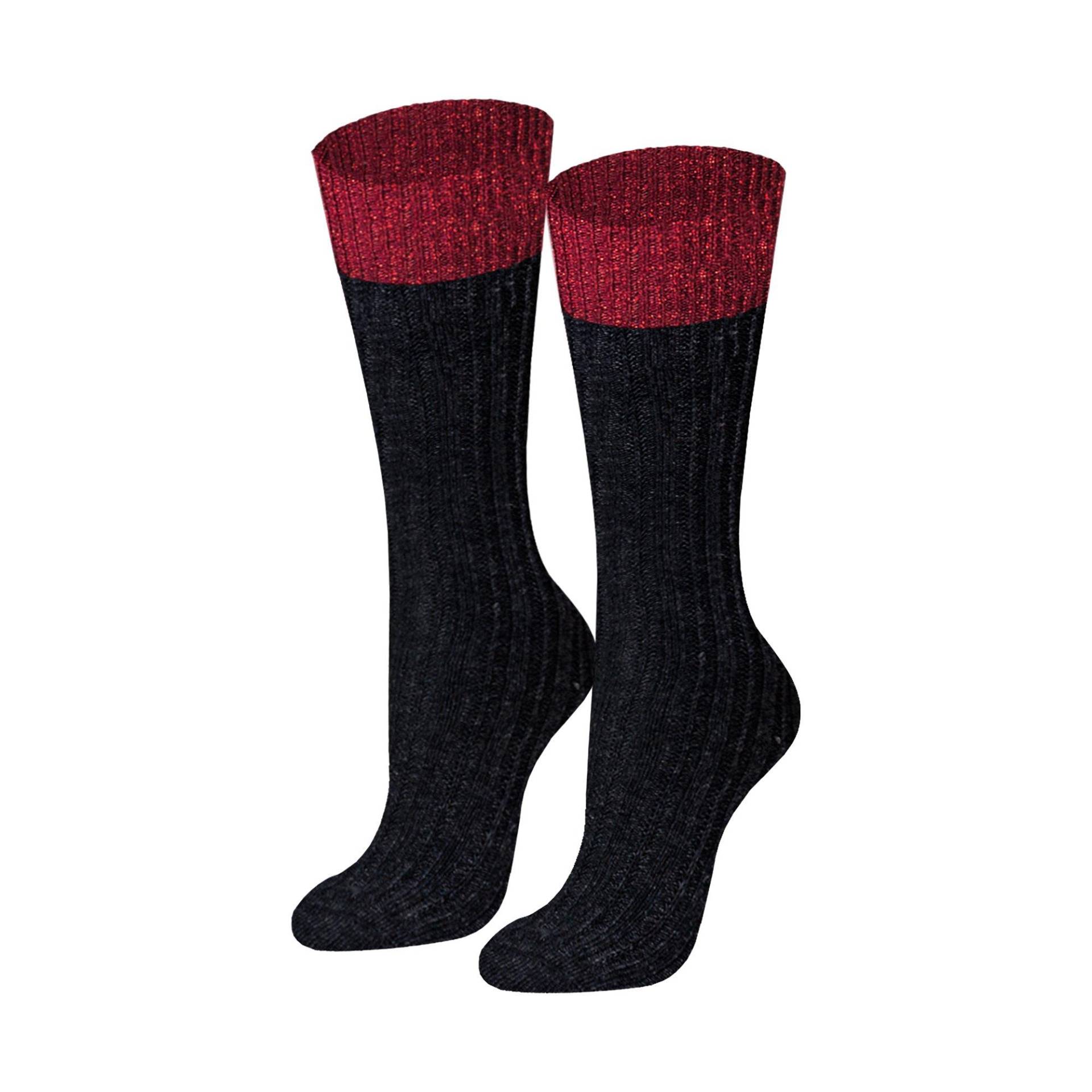 von Jungfeld - Socken, für Damen, Black, Größe 35-38 von von Jungfeld