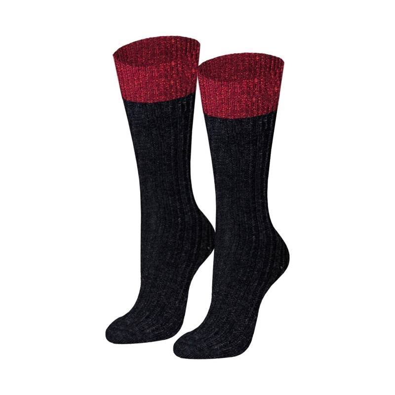 Socken Damen Black 35-38 von von Jungfeld