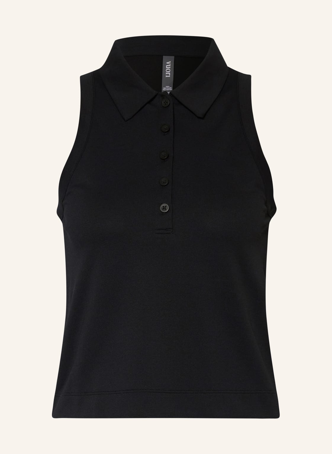 Vuori Funktions-Poloshirt schwarz Vuori Funktions-Poloshirt schwarz von vuori