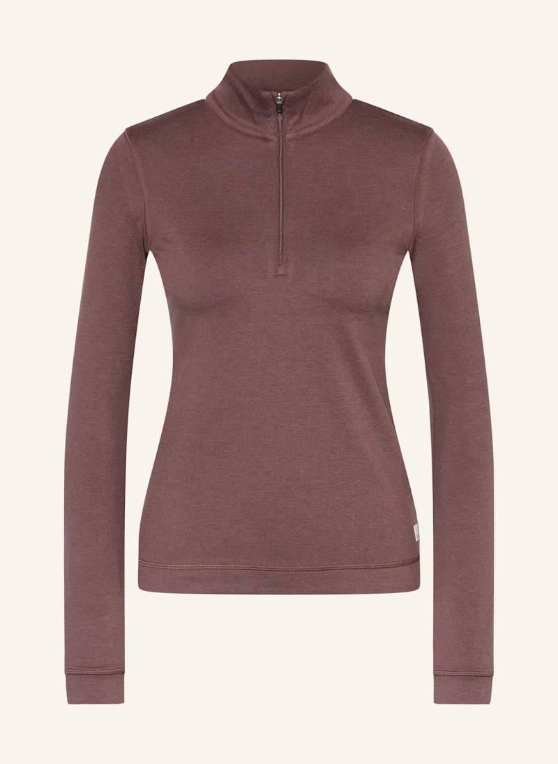 Vuori Longsleeve Halo Essential rot von vuori