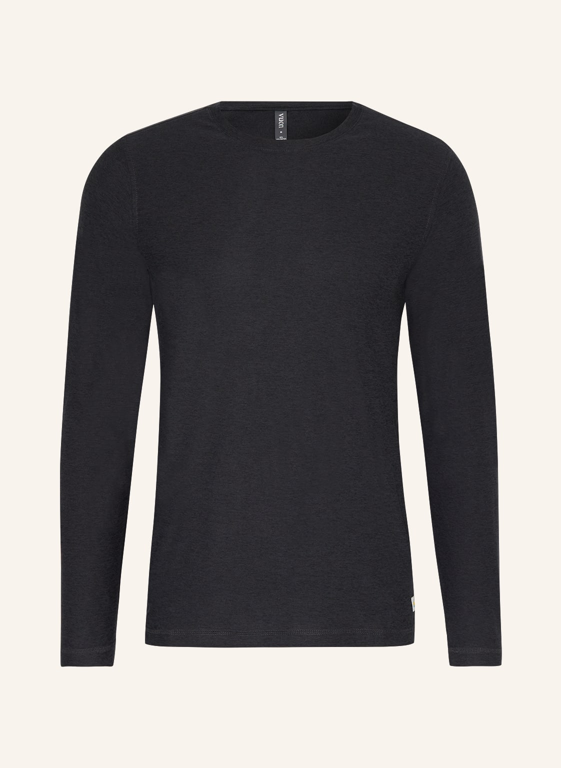 Vuori Longsleeve Strato schwarz von vuori