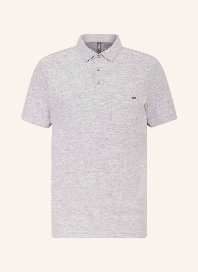 Vuori Piqué-Poloshirt Ace grau von vuori