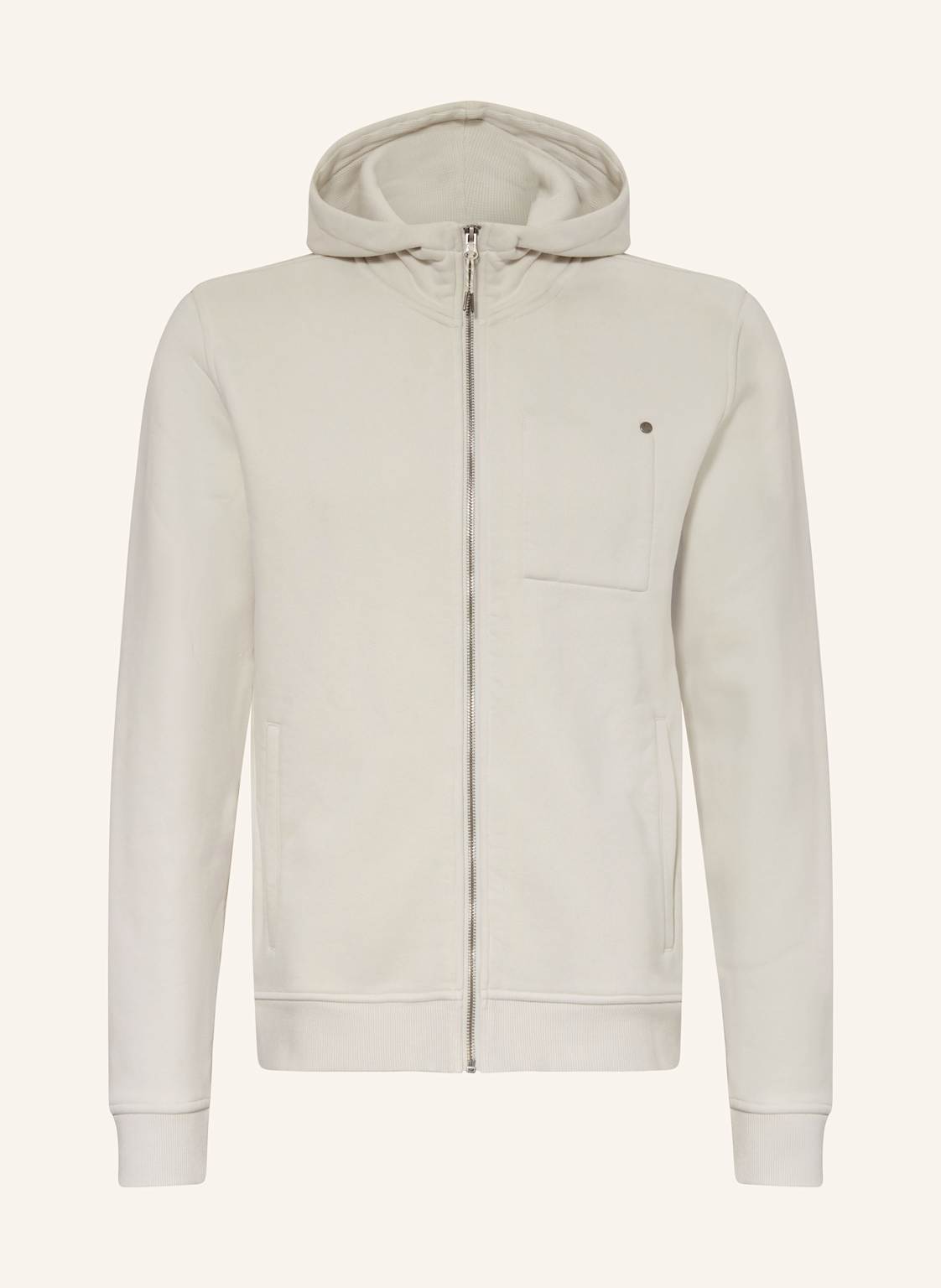 Vuori Sweatjacke Seaside weiss von vuori