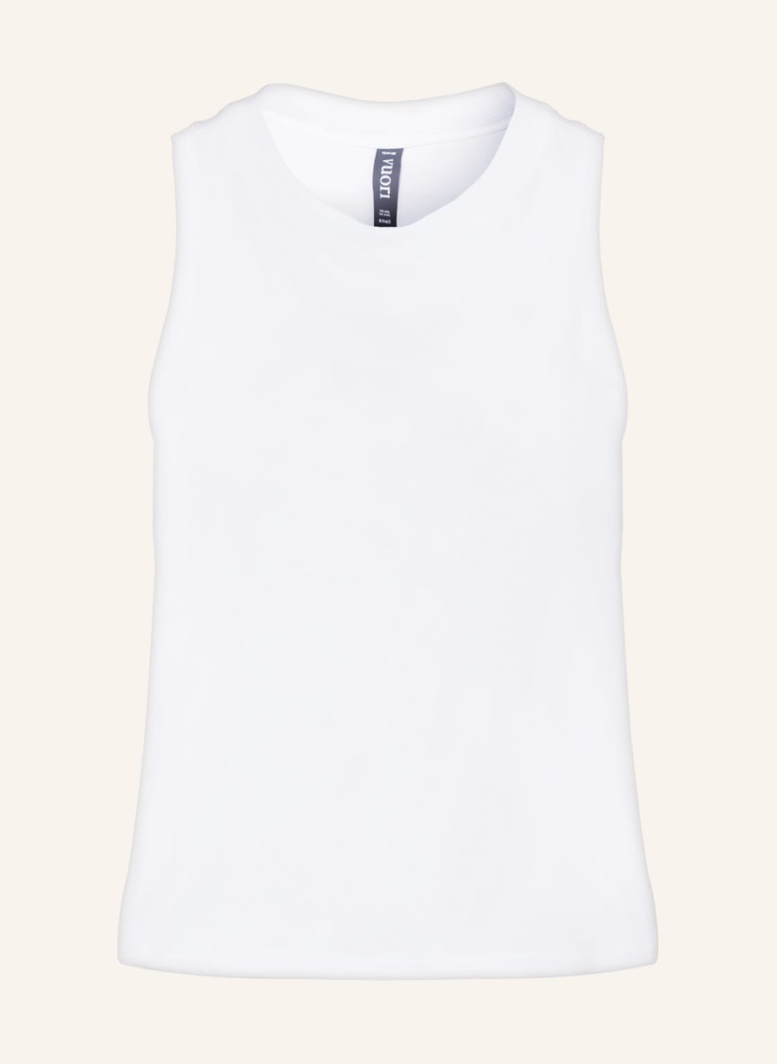 Vuori Tanktop Energy Mit Uv-Schutz 30+ weiss von vuori