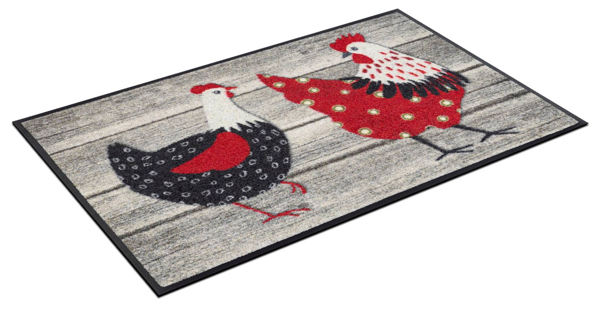 wash+dry by Kleen-Tex Fussmatte »Chicken Farm«, rechteckig, 7 mm Höhe wash+dry by Kleen-Tex Fussmatte »Chicken Farm«, rechteckig, 7 mm Höhe von wash+dry by Kleen-Tex