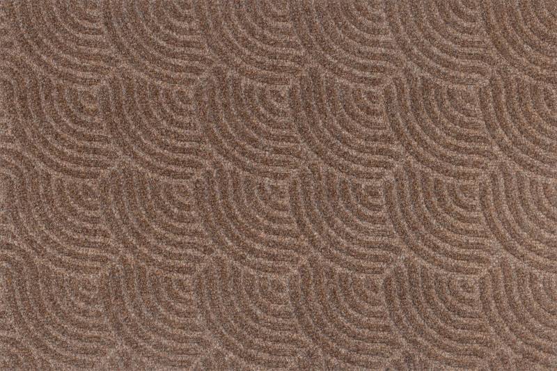 wash+dry by Kleen-Tex Fussmatte »DUNE Waves taupe«, rechteckig, 8 mm Höhe von wash+dry by Kleen-Tex