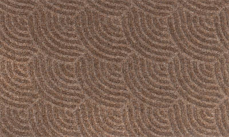 wash+dry by Kleen-Tex Fussmatte »DUNE Waves taupe«, rechteckig, 8 mm Höhe von wash+dry by Kleen-Tex