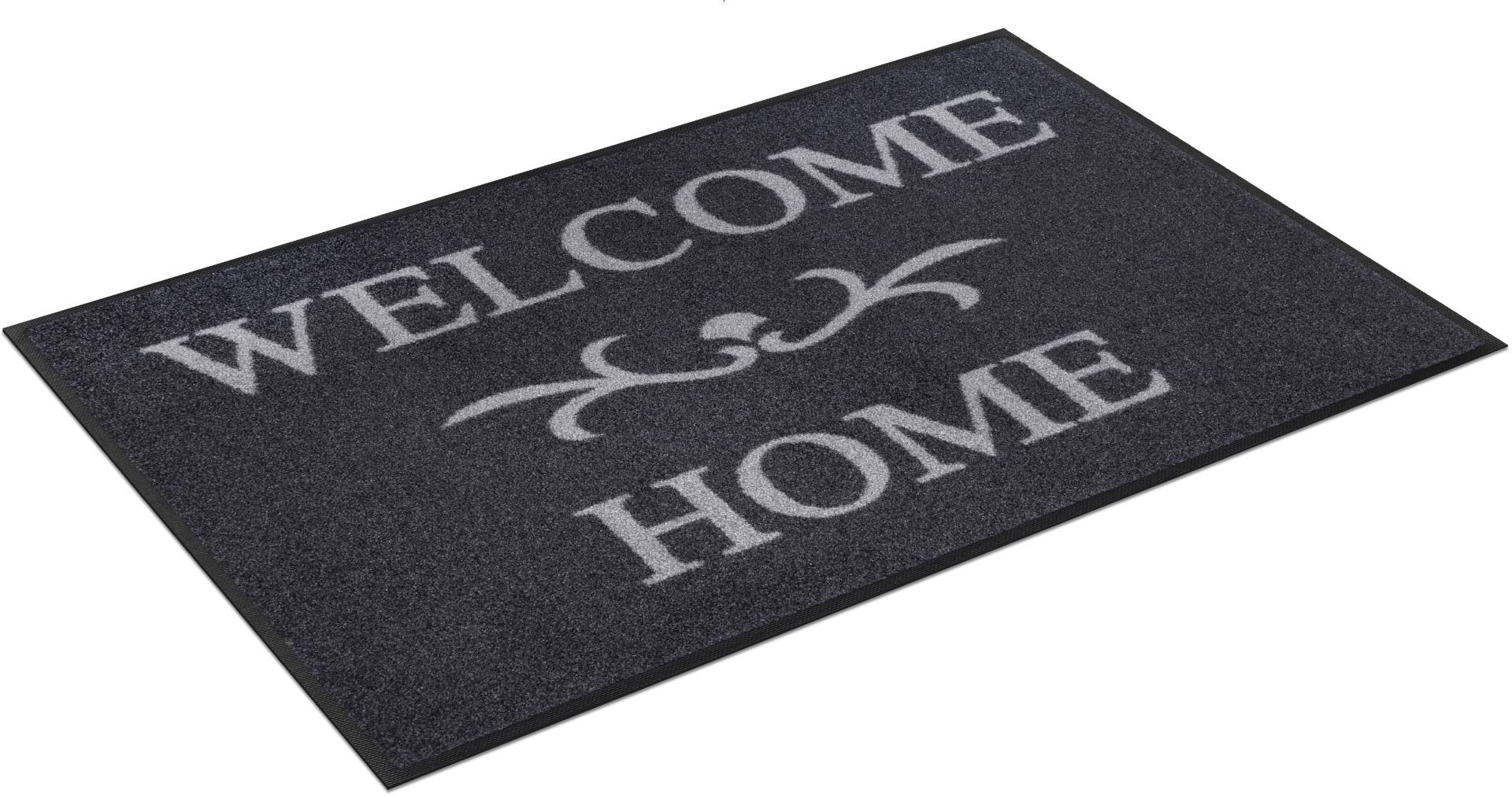 wash+dry by Kleen-Tex Fussmatte »Welcome Home«, rechteckig, Schmutzfangmatte, mit Spruch, In- und Outdoor geeignet, waschbar von wash+dry by Kleen-Tex