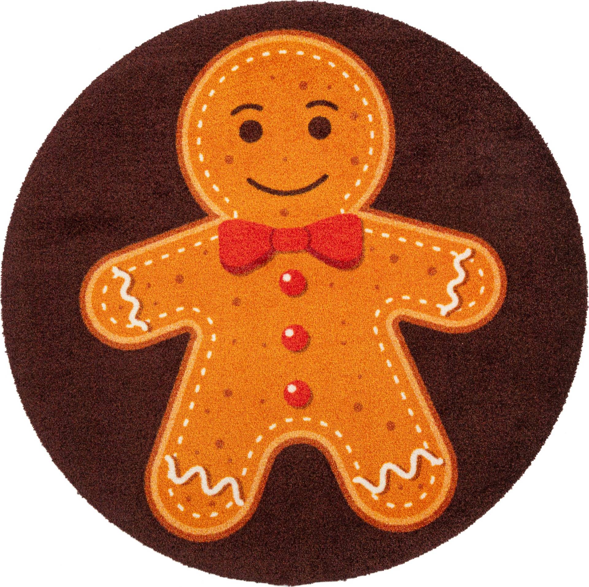 wash+dry by Kleen-Tex Teppich »Gingerbread Man«, rechteckig, 9 mm Höhe von wash+dry by Kleen-Tex