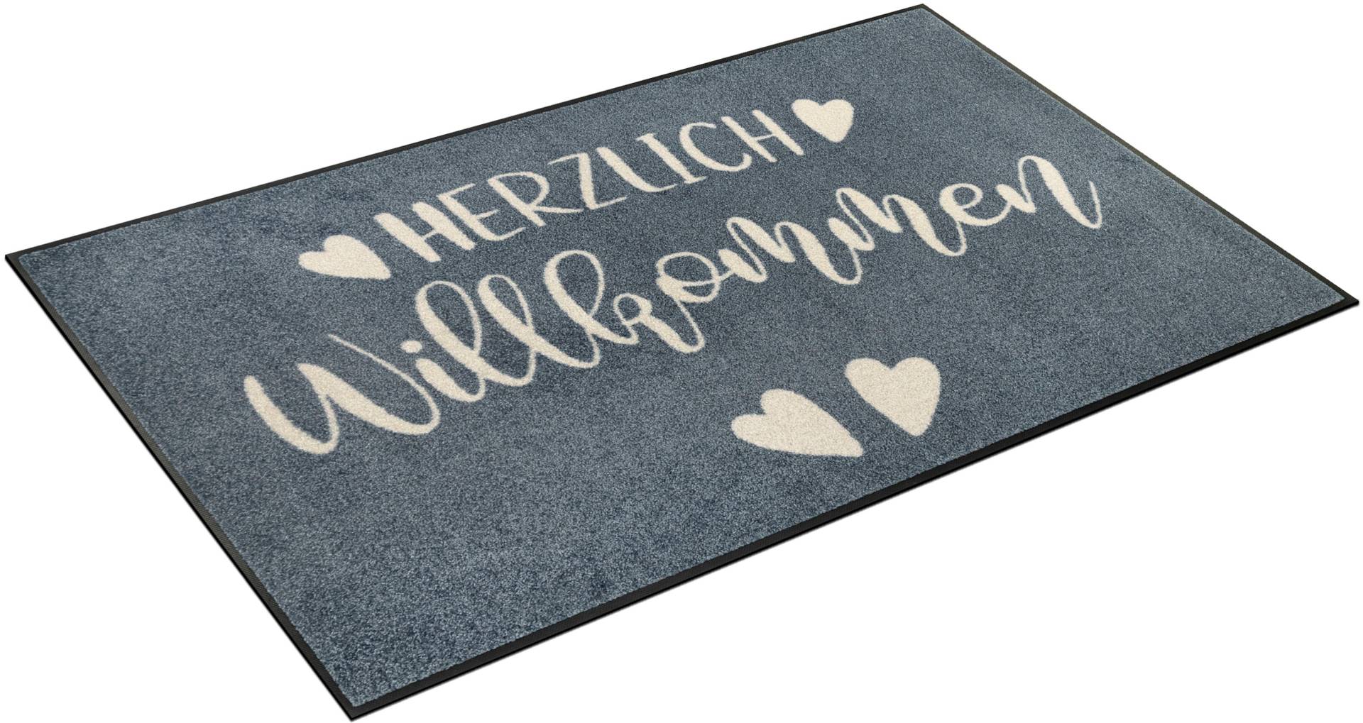 wash+dry by Kleen-Tex Teppich »Herzensgruss«, rechteckig von wash+dry by Kleen-Tex