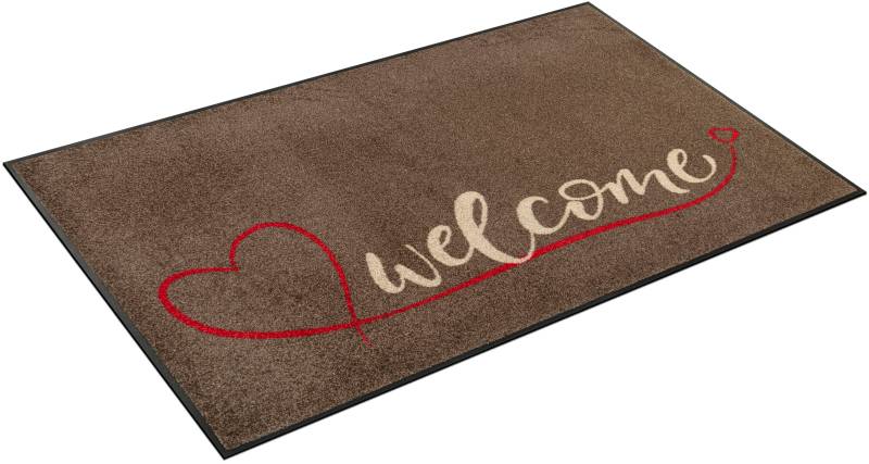 wash+dry by Kleen-Tex Teppich »Swinging Welcome«, rechteckig von wash+dry by Kleen-Tex