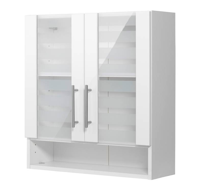 welltime Hängeschrank »Jaca«, Breite 60 cm, mit MDF Hochglanz-Fronten von welltime