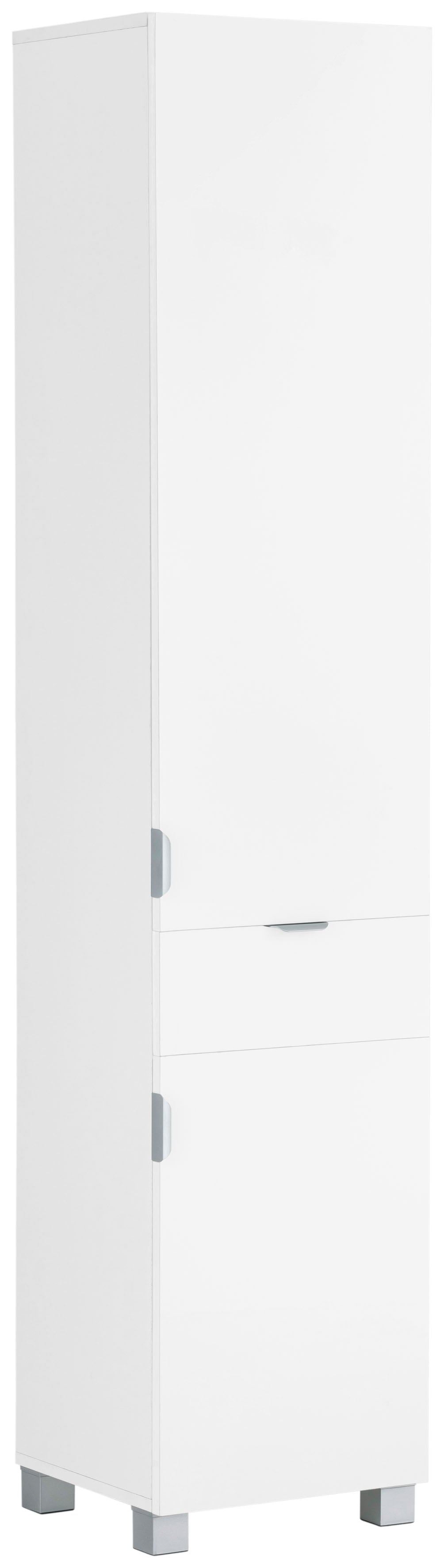 welltime Hochschrank »Lage, Badschrank, Badezimmerschrank, 38 cm breit«, Pflegeleichte Oberfläche, viel Stauraum, FSC®-zertifiziert von welltime