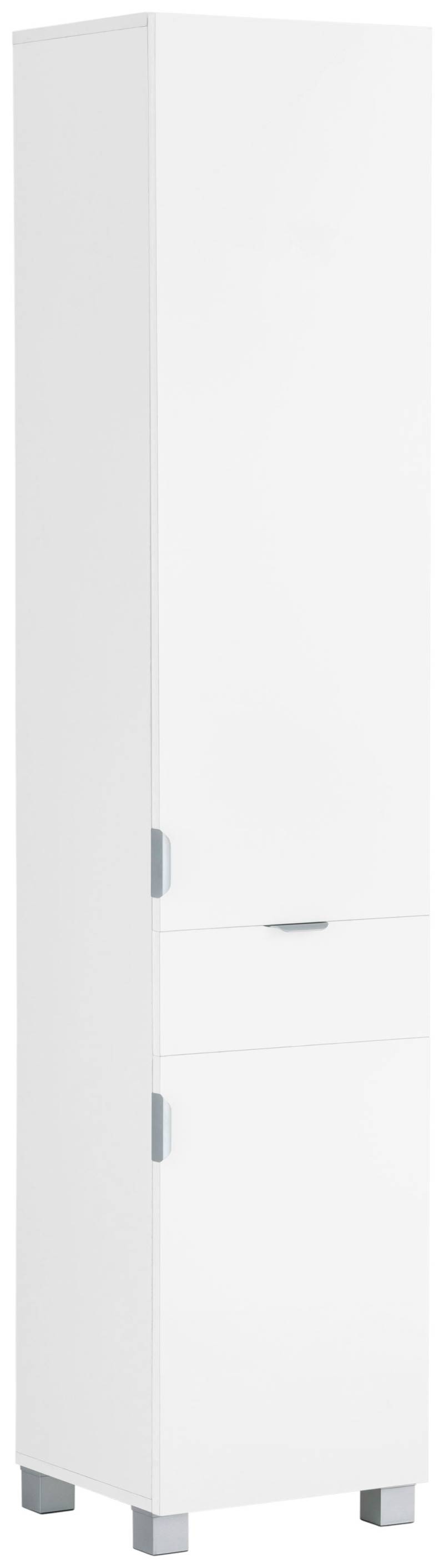 welltime Hochschrank »Lage, Badschrank, Badezimmerschrank, 38 cm breit«, Pflegeleichte Oberfläche, viel Stauraum, FSC®-zertifiziert von welltime