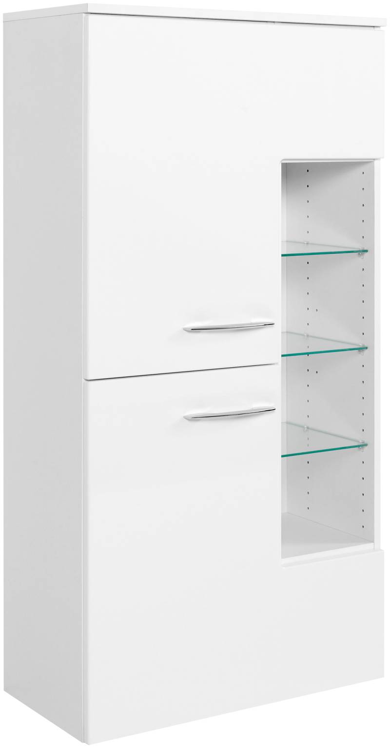 welltime Midischrank »Florida«, Breite 65 cm, mit hochglänzenden Fronten von welltime