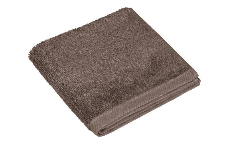 weseta switzerland Waschlappen »Douceur 30 x 30 cm Taupe«, (1 St.) von weseta switzerland