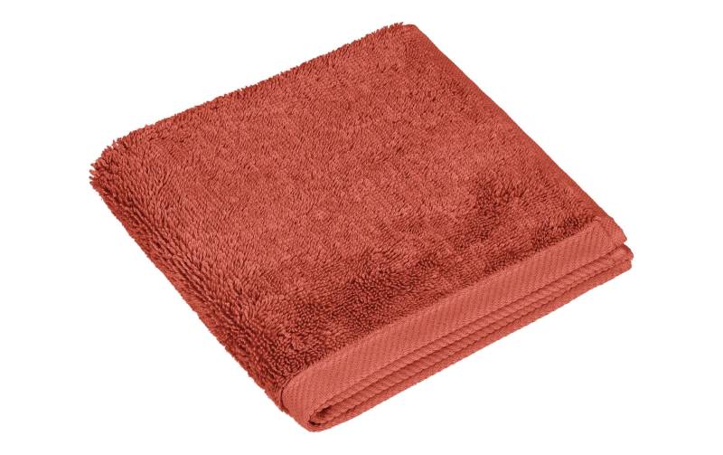 weseta switzerland Waschlappen »Douceur 30 x 30 cm Terracotta«, (1 St.) von weseta switzerland